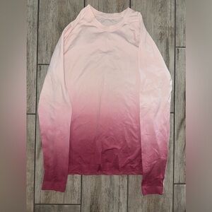 FIGS Salta long sleeve underscrub - pink ombré